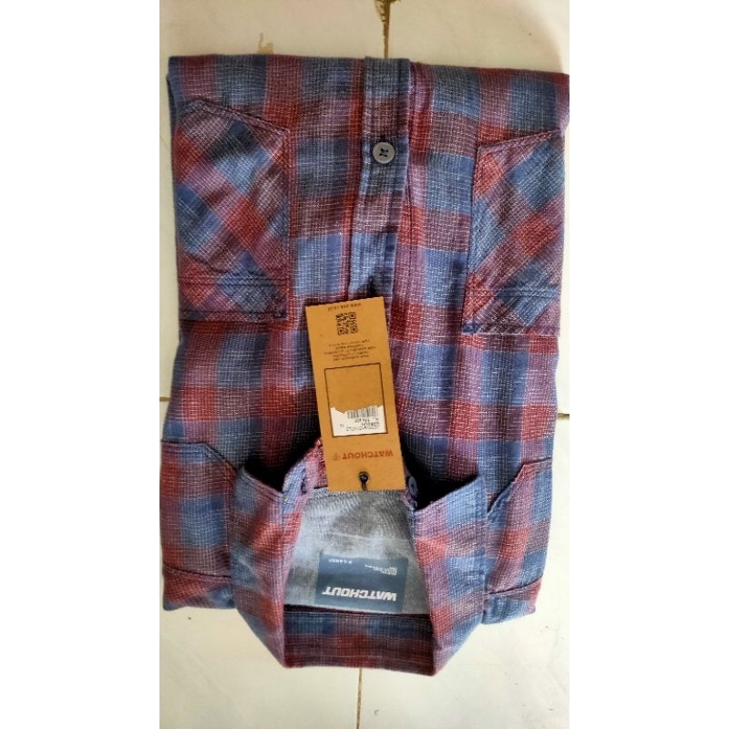 kemeja flanel watchout