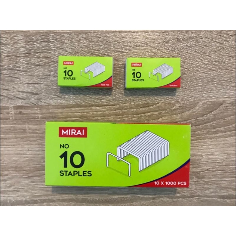 

Isi Staples no 10 Amanda Combo Voxy 1pack kecil - isi stapler no 10 Mirai