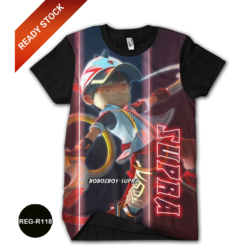 Kaos Boboiboy SUPRA Baju Anak Boboiboy Trendy Murah Meriah  #REG-R118