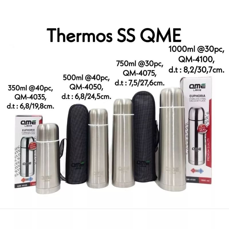 Termos Kapsul Air Panas Dingin Stailess 350ML  , 500ML , 750ML , 1LITER