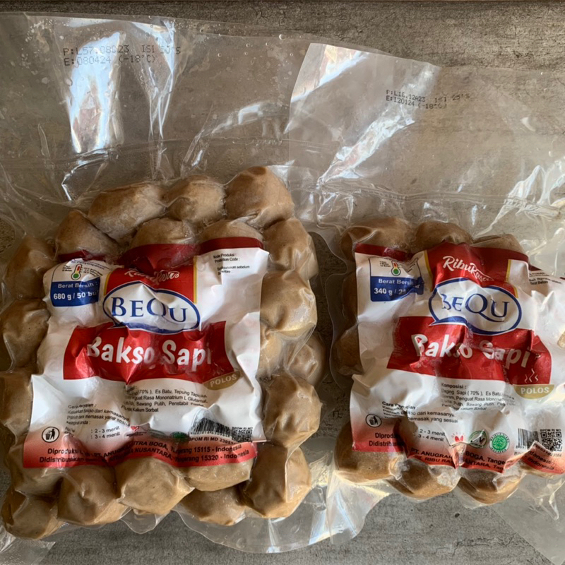 Riburasa Bequ Bakso Sapi 340gr & 680gr