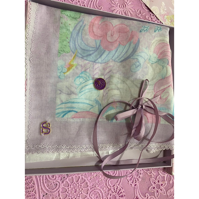 Buttonscarves - The Frriendship Voile - Twilight Sparkle + Brooce