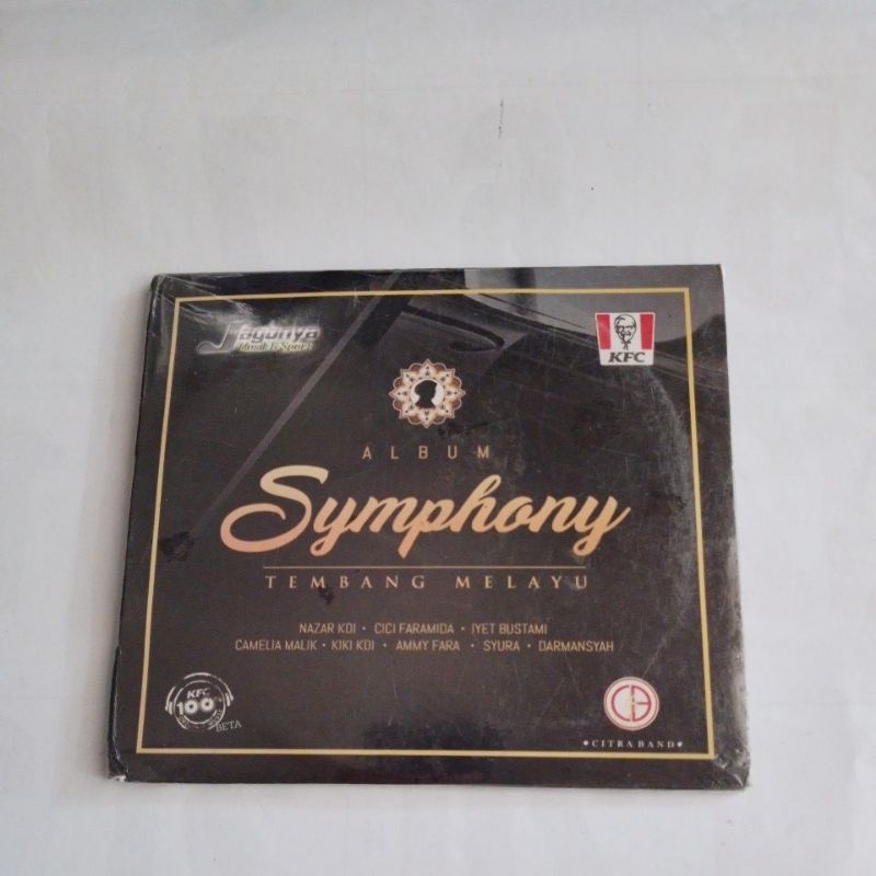 cd lagu album symphony tembang kenangan ( baru ) nazar kdi,cici faramida,iyet bustami,camelia malik,