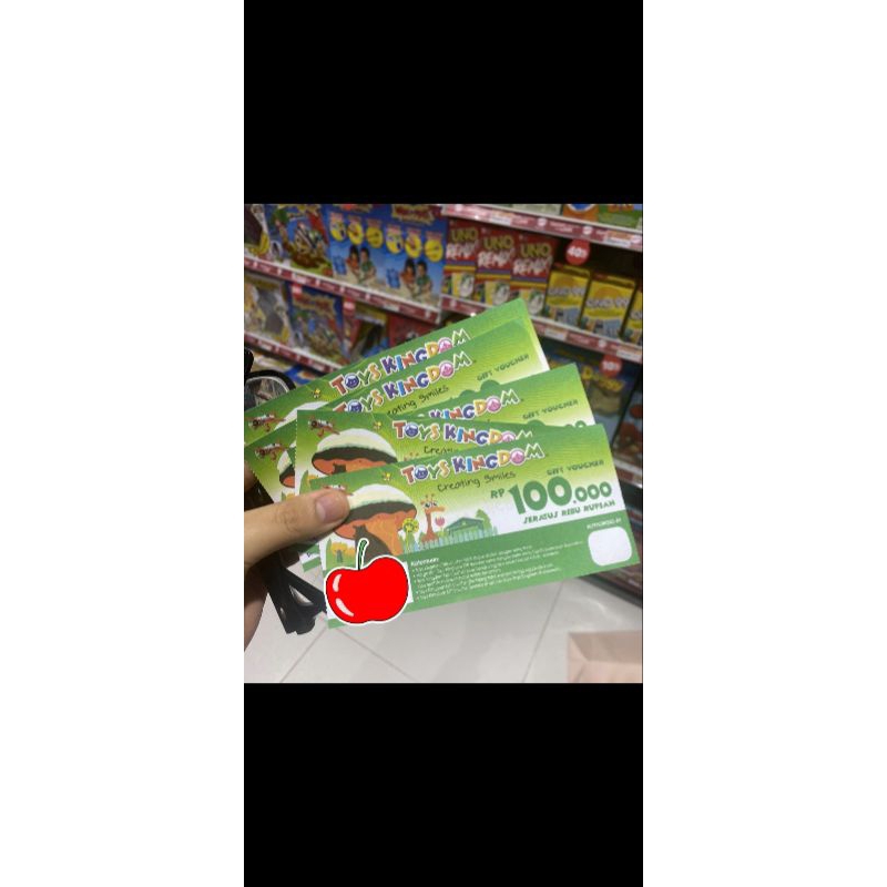 Voucher Fisik Toyskingdom 500 ribu