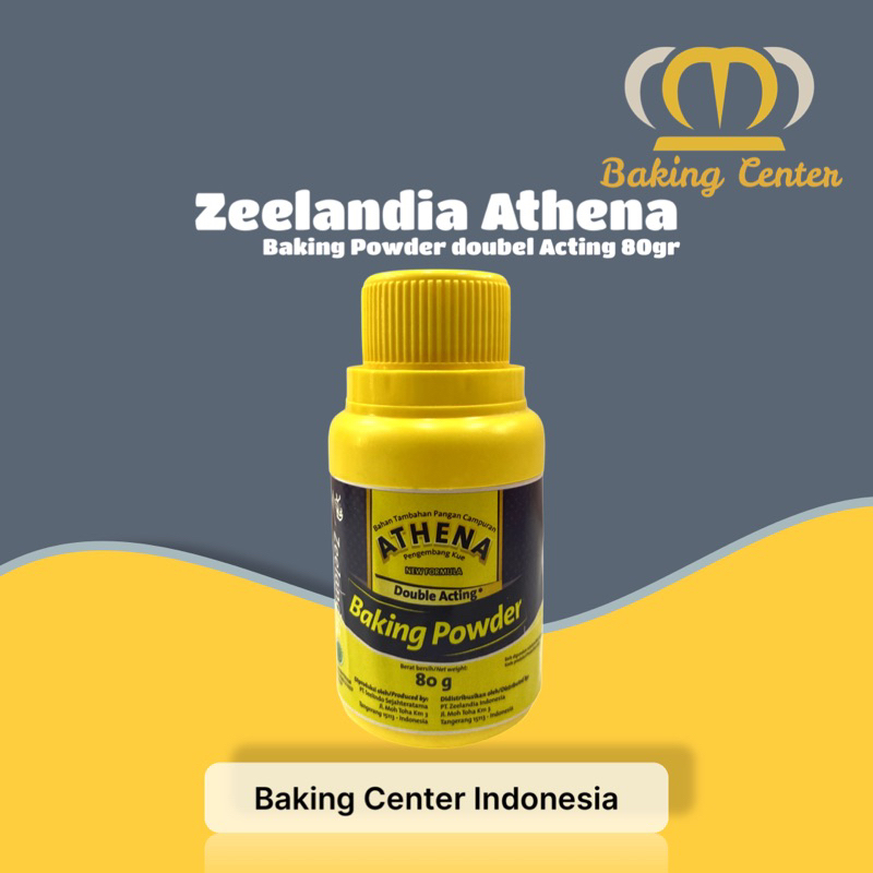 

Zeelandia Athena Baking Powder Double Acting 80g