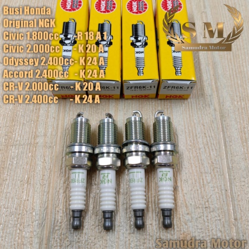 BUSI NGK ZFR6K-11 Honda Civic / City / Odyssey NGK Japan