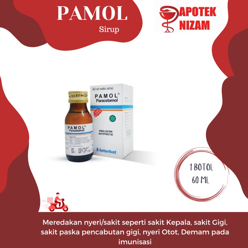 Pamol Sirup / Pamol Drop / Demam Pada anak