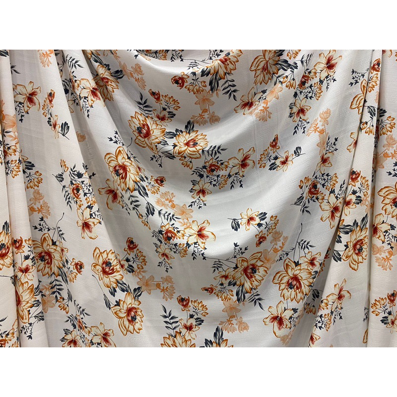 cringkle motif bunga