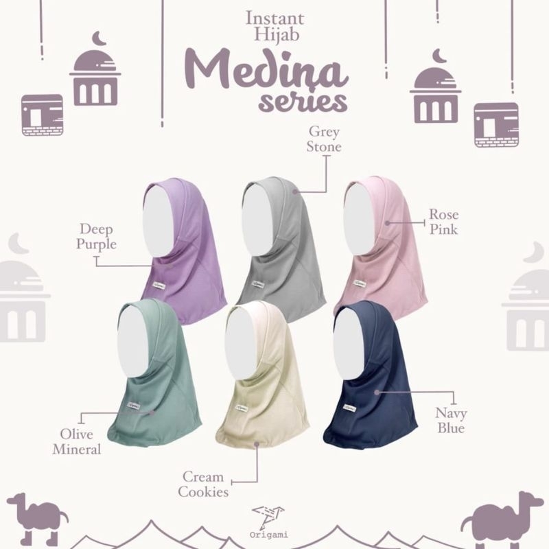 jilbab anak origami Nadya/Madina/shopia