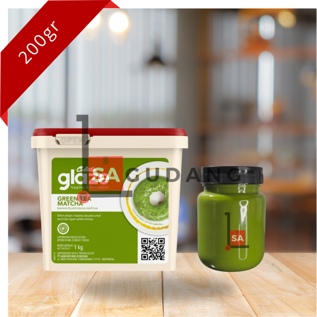 

Selai Olesan Colatta Glaze Green Tea Matcha Repack 200gr Topping Kue Roti Dekorasi Choco Jar Toples 200ml Ekonomis Murah