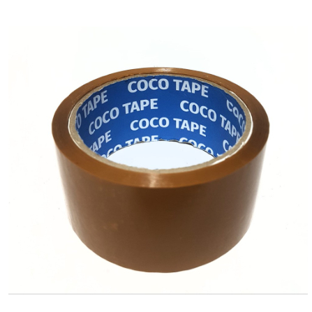 

Lakban COCO Tape Bening dan Coklat 2x45x60yard