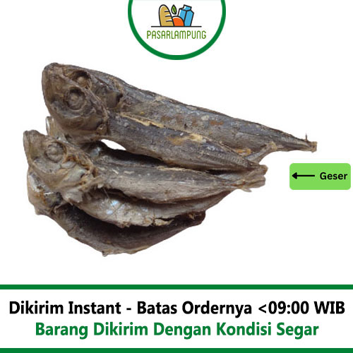 Ikan Asin Layang Kecil 250 Gr Pasar Lampung