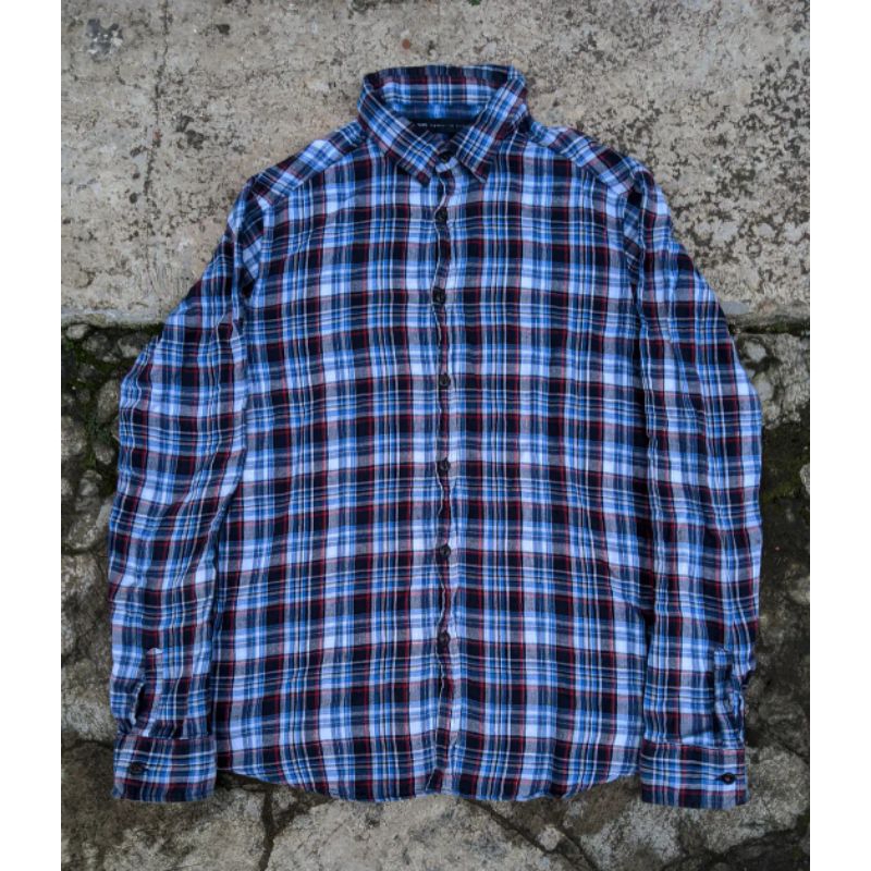 Kemeja flannel ships