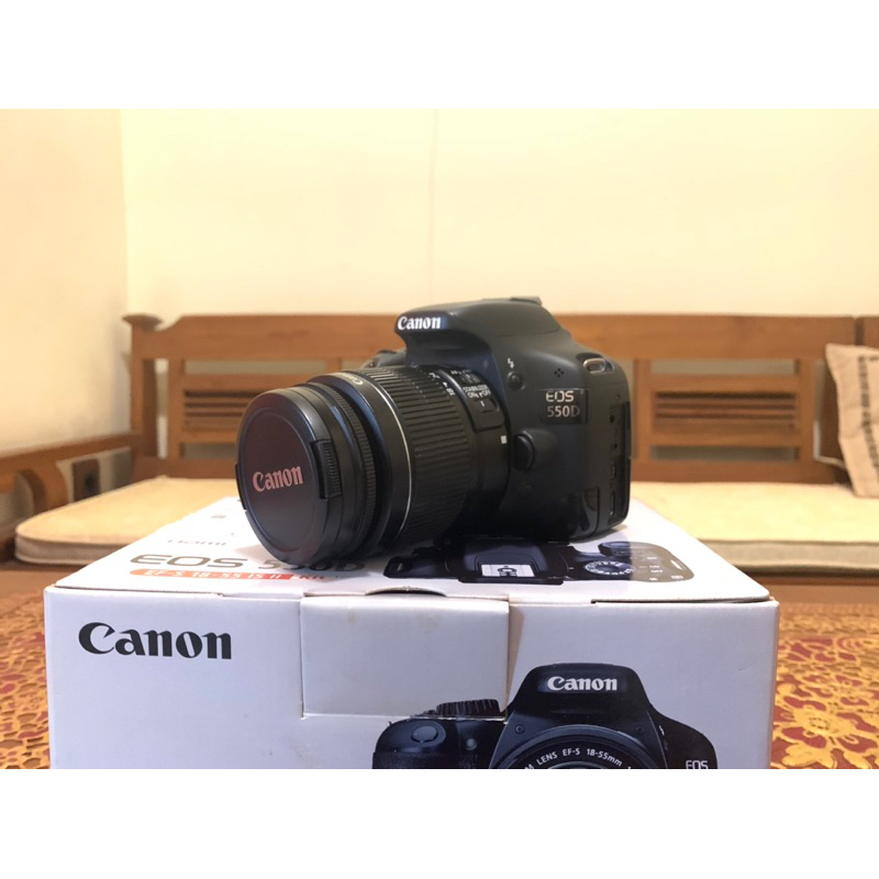 Kamera DSLR CANON 550D 18-55mm Kit Bekas Murah