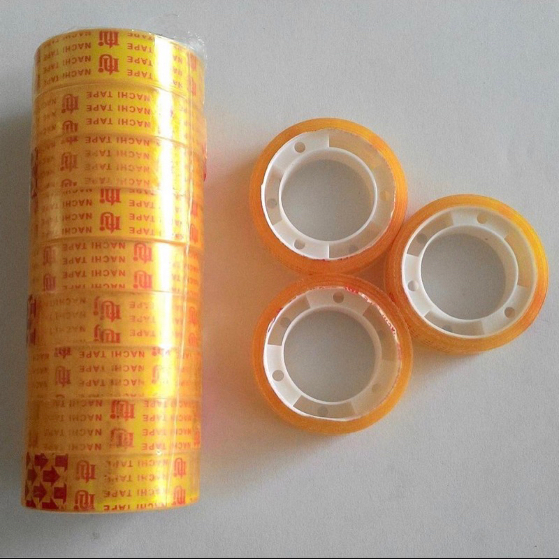 Isolasi Selotip Tape NACHI Kecil 12mm x 25 yard 1Biji