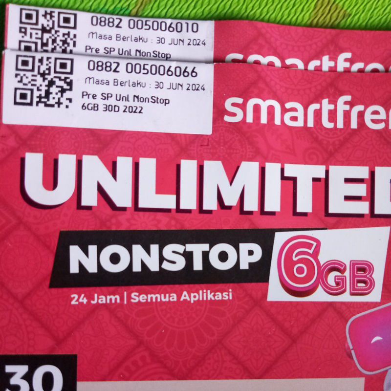 smartfren cantik kuotanya 6Gb unlimited