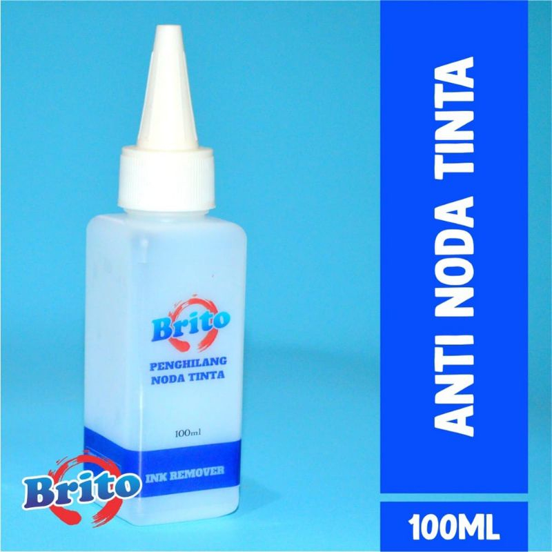 Penghilang Noda Pakaian Brito Noda Karat, Tinta, Luntur, Jamur