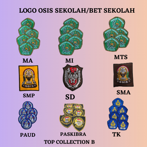 LOGO/BET SEKOLAH PAUD, TK, SD, SMP, SMA, MI, MA, MTS