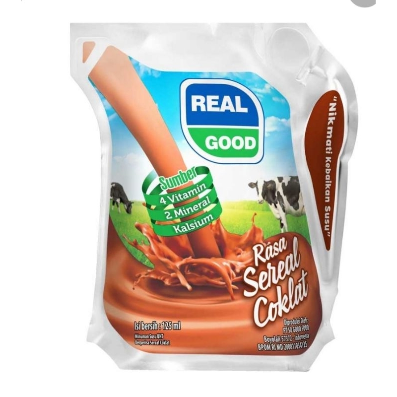 Real Good Susu UHT punch 125ml