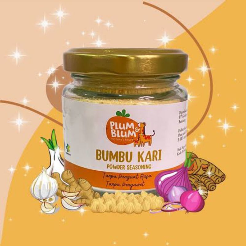 

Plum & Blum Bumbu Masak Bubuk kari - 50gr