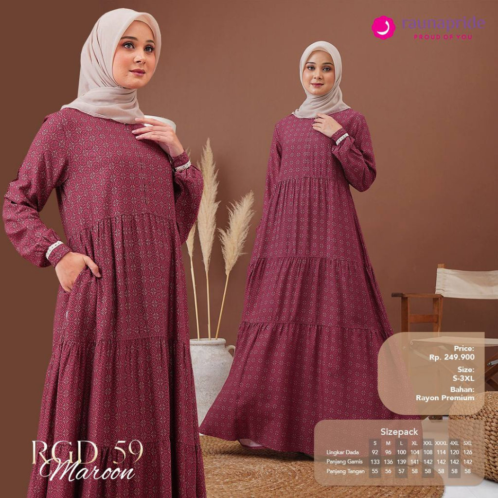 RAUNA RGD 59 - GAMIS TERBARU 2023