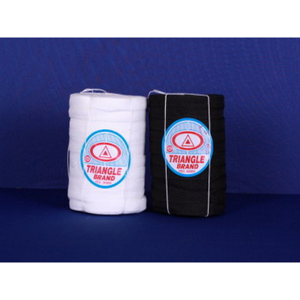 Pita Pundak / Pita Triangle - Putih/ hitam / VETERBAN TRIANGLE