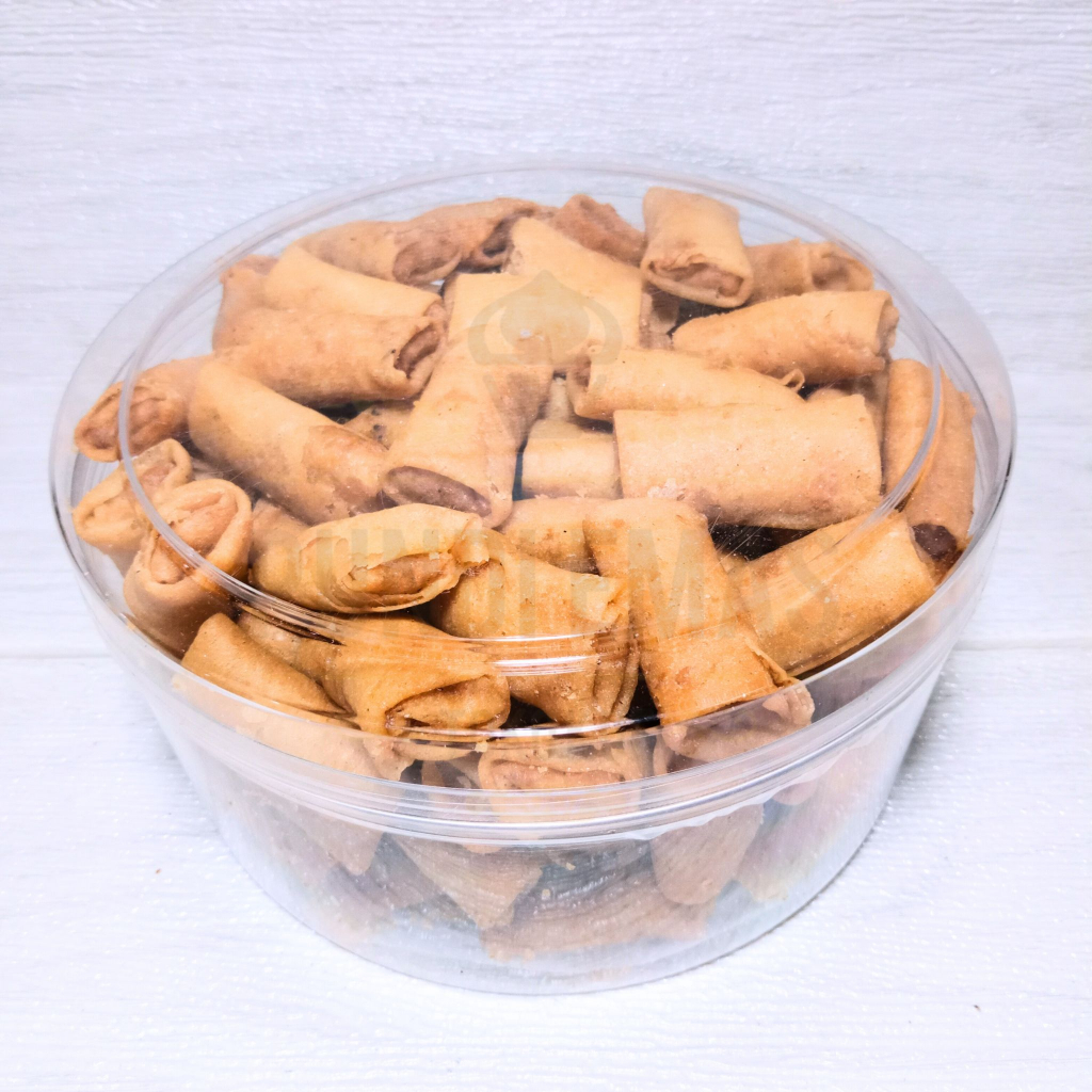 Sumpia Spesial Udang Ebi Manis Gurih ( 1 Toples Uk 500gr )