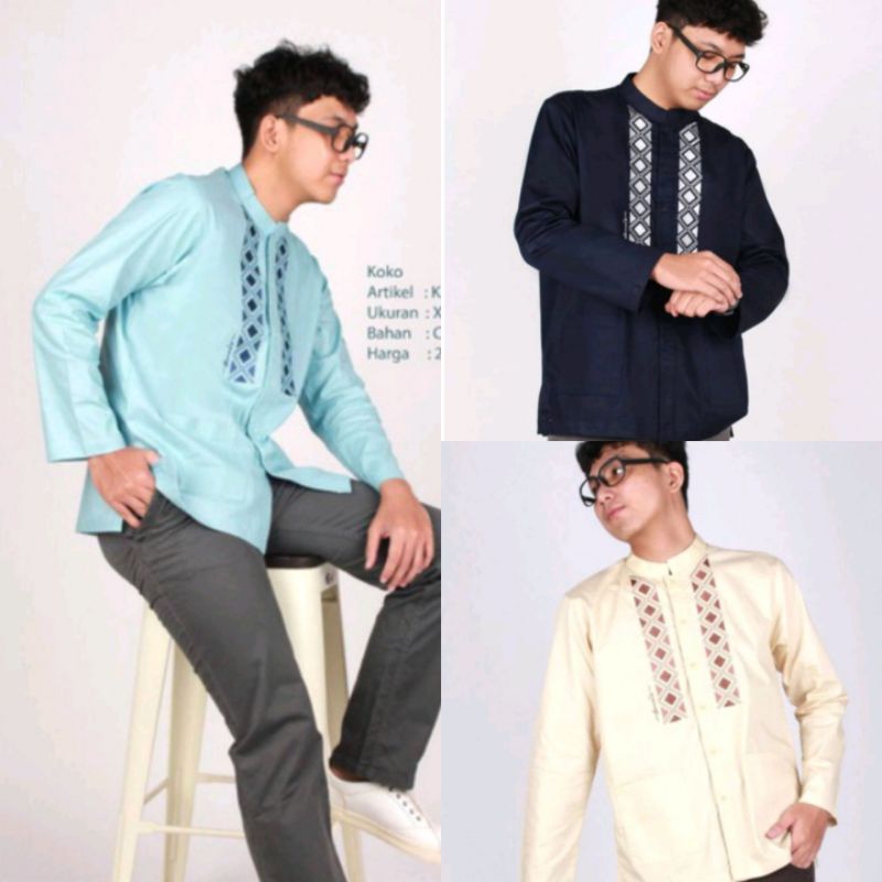 Koko lengan panjang dannis K220417 remaja-dewasa
