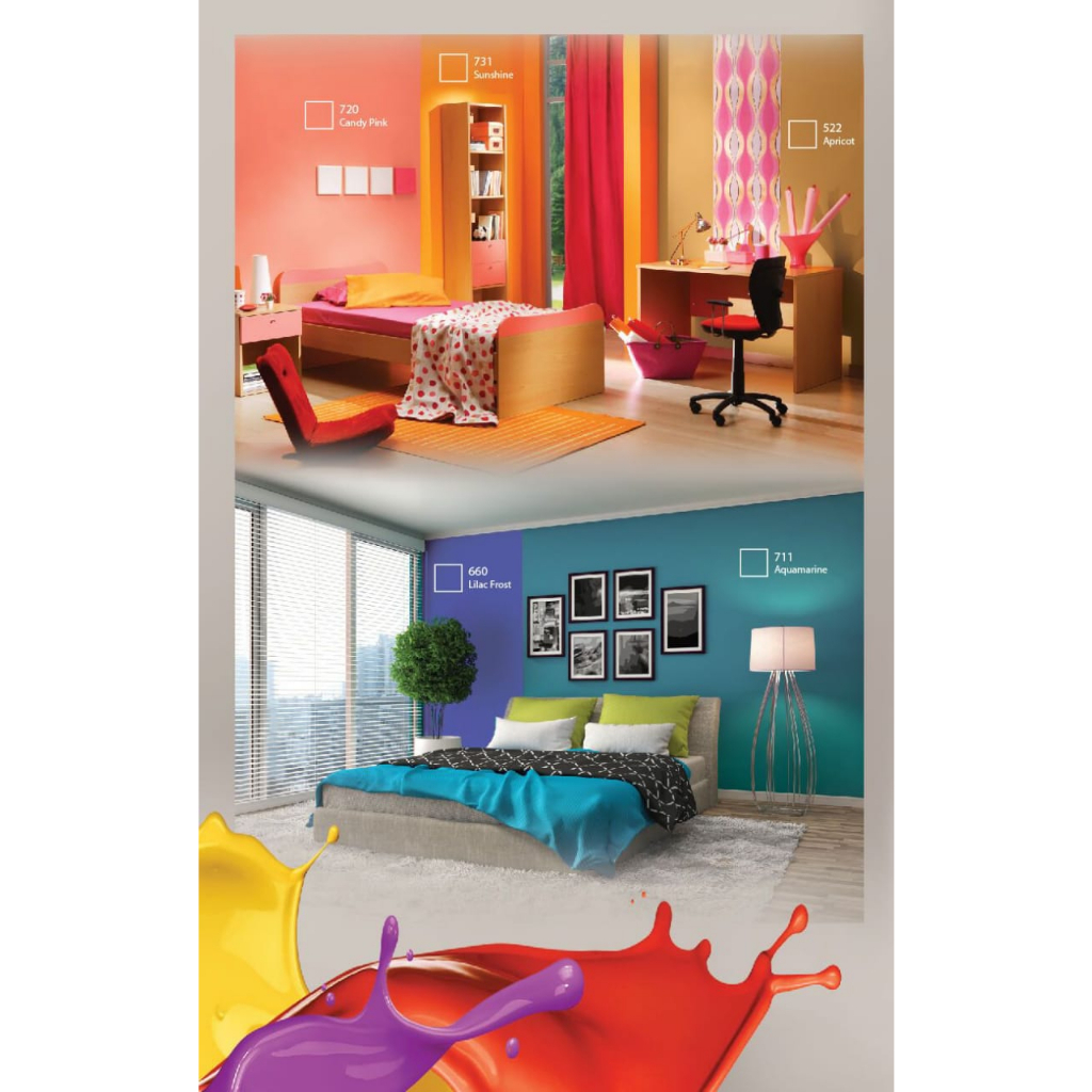 Cat AVITEX 1KG Cat Tembok dan Plafon - 620 Apple Green