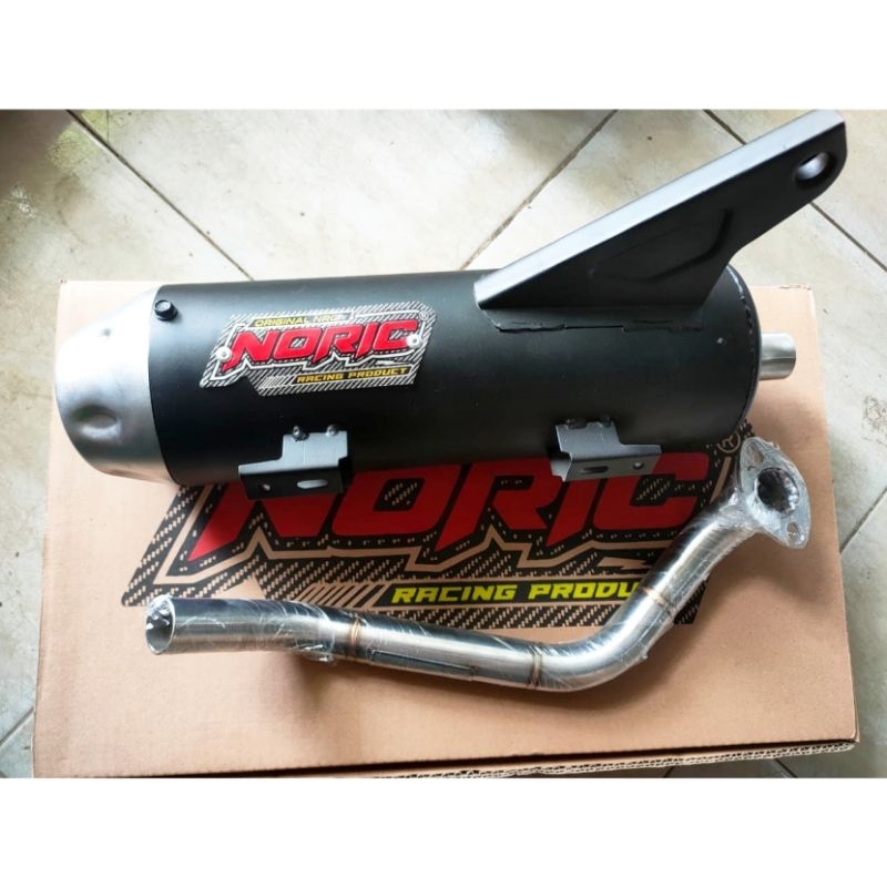 [NORIC ORIGINAL] END MUFFLER Genio/Beat/Scoopy Standar Racing