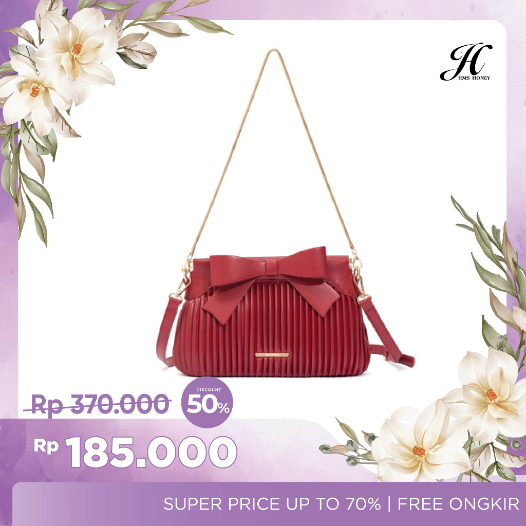 JIMS HONEY TAS SELEMPANG WANITA VIORA BAG (FREE EXCLUSIVE BOX)