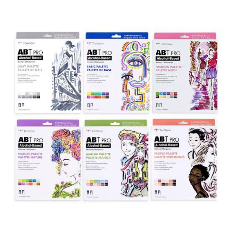 

BUY 1 GET 1 FREE SET 12X2 TOMBOW ABT PRO PERMANENT DUAL TIP BRUSH PEN