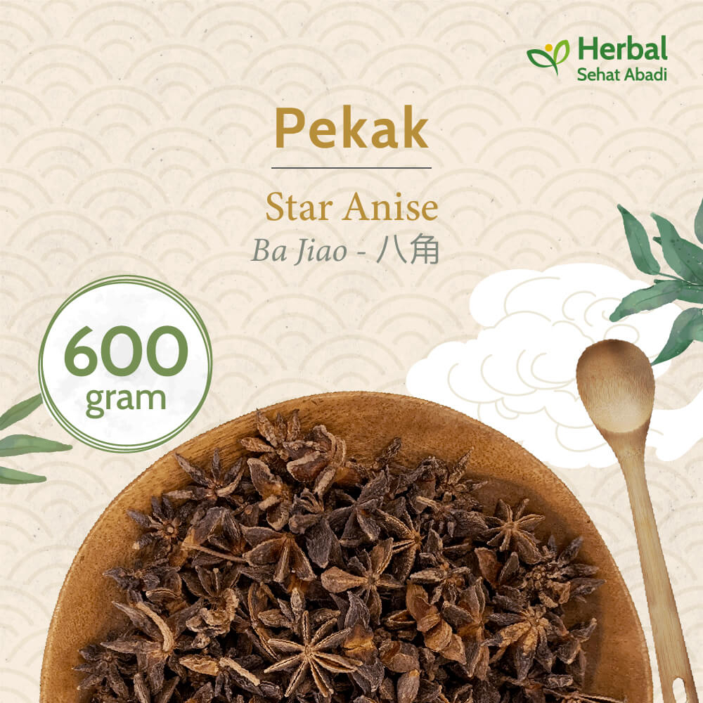 

Bunga Lawang 600 gram / Ba Jiao (八角) / Pekak / Star Anise