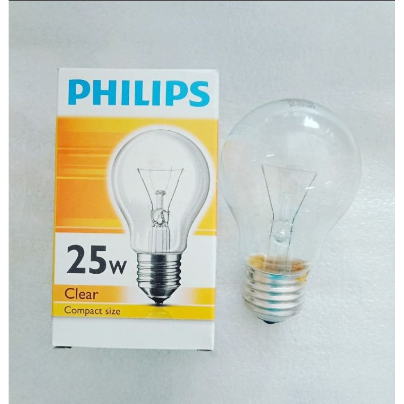 LAMPU PIJAR CLEAR 25W PHILIPS