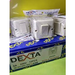 OB SAKLAR ENGKEL DEXTA DX-911 / OB Saklar Single Switch on off DEXTA DX 911 SAKLAR 1 SATU PERMUKAAN