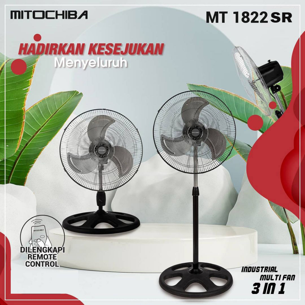 Kipas Angin Mitochiba Multifungsi Original Garansi Resmi