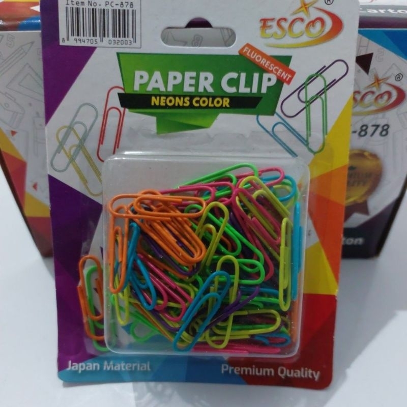 

Paper clip vinyl warna warni