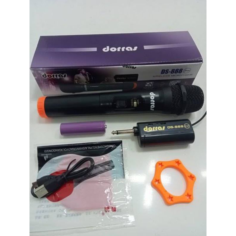 Mic wireless single DORRAS DS-888