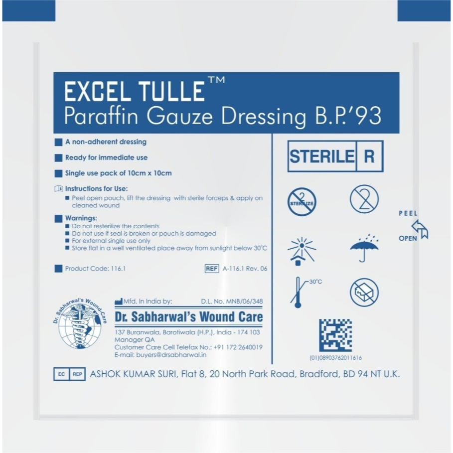 Excel Tulle / Exceltulle Kasa Antibiotik Sufratulle Sufratul ( HARGA PER 1 PCS )