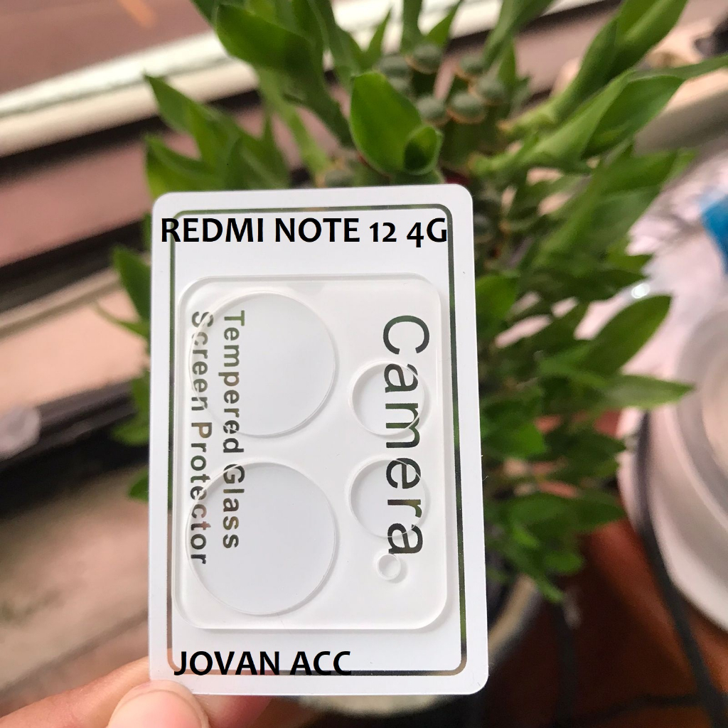 REDMI NOTE 12 REDMI NOTE 12 PRO 5G Tempered frame clear bening pelindung kamera kaca tempred transparan lens guard kamera