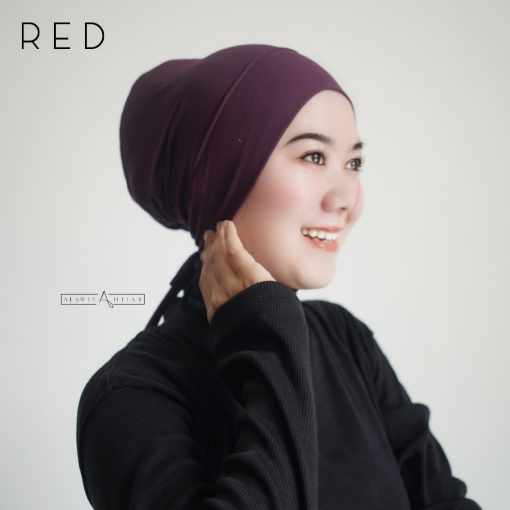 Alawiyahijab - Alea Ciput Tali Airy Rayon (Ciput Tali Karet Anti Pusing)