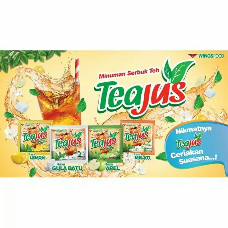 

Teajus renceng isi 10 suschet