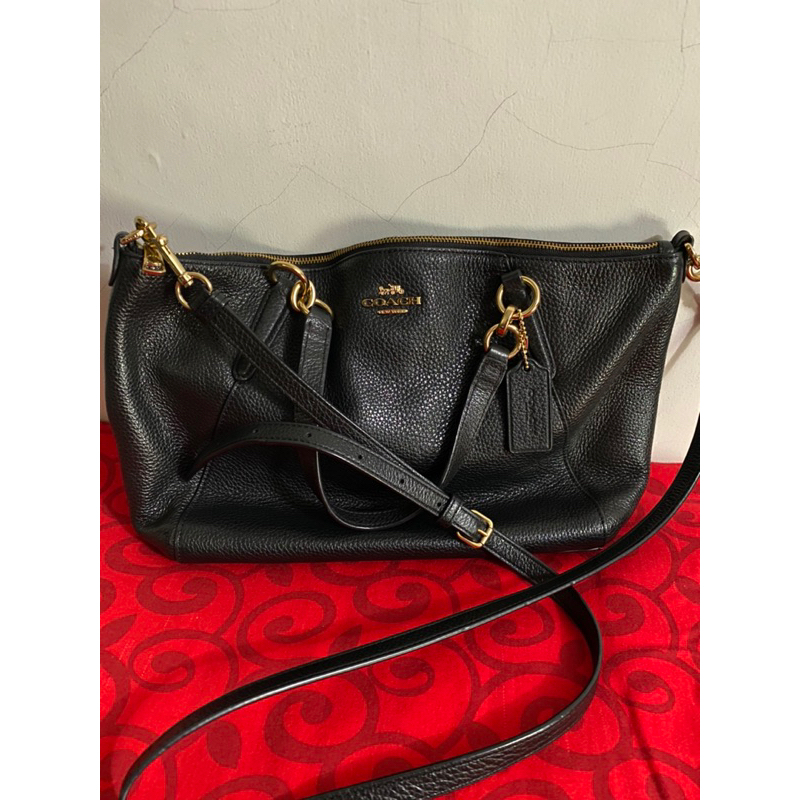 Coach leather crossbody bag (preloved)