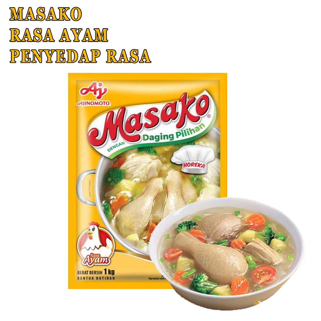 MASAKO DENGAN DAGING AYAM PILIHAN 1kg