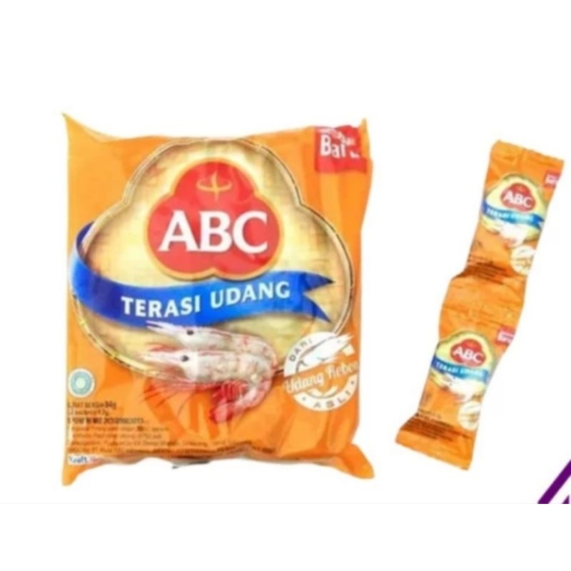 

Terasi Udang ABC 1 pack isi 20 pcs