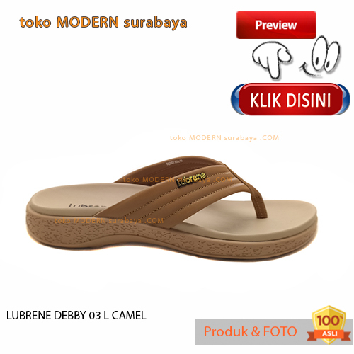 Sandal wanita casual sandal jepit LUBRENE DEBBY 03 L