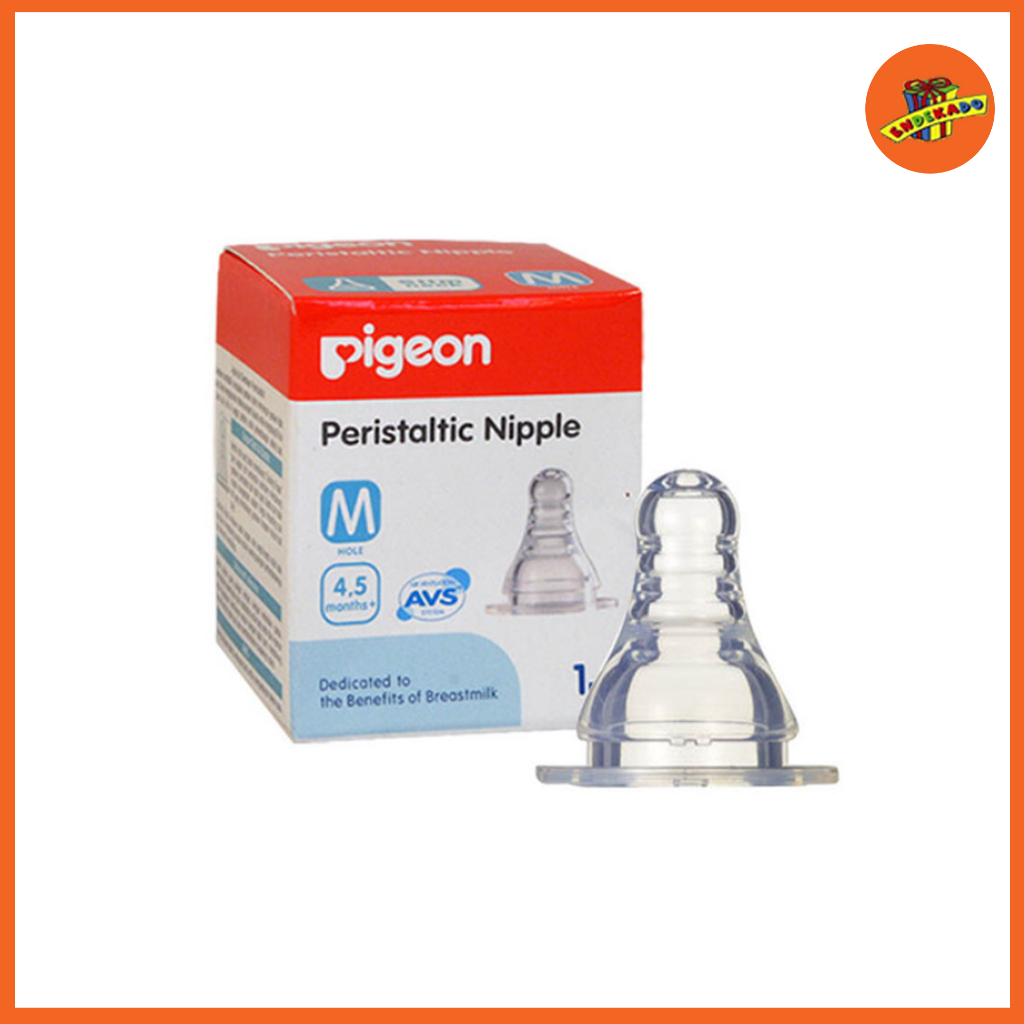 Pigeon Dot Peristaltic Nipple Isi 1pc