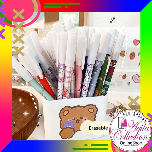

PULPEN GEL KARAKTER ERASABLE BISA DIHAPUS