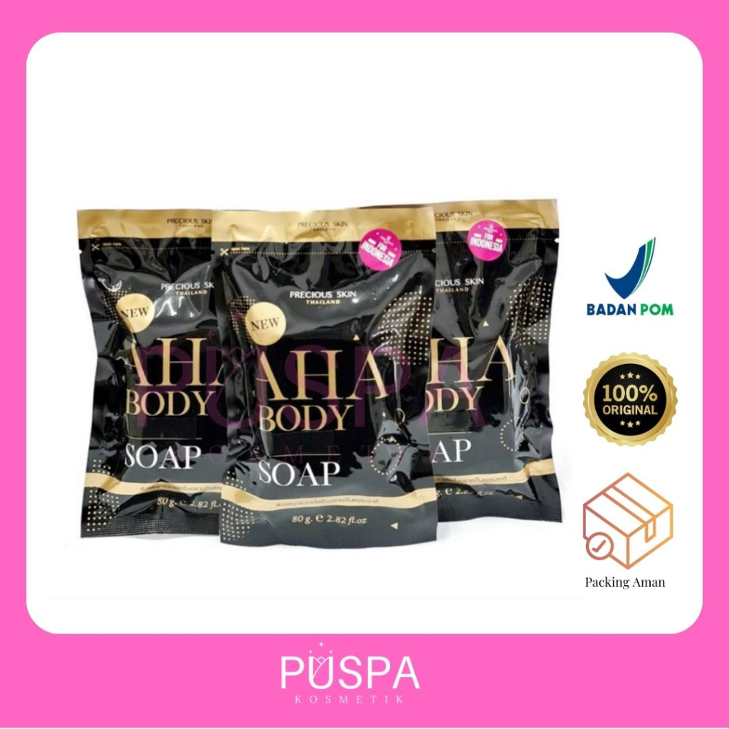 Precious Skin Thailand AHA Body Booster Whitening Soap