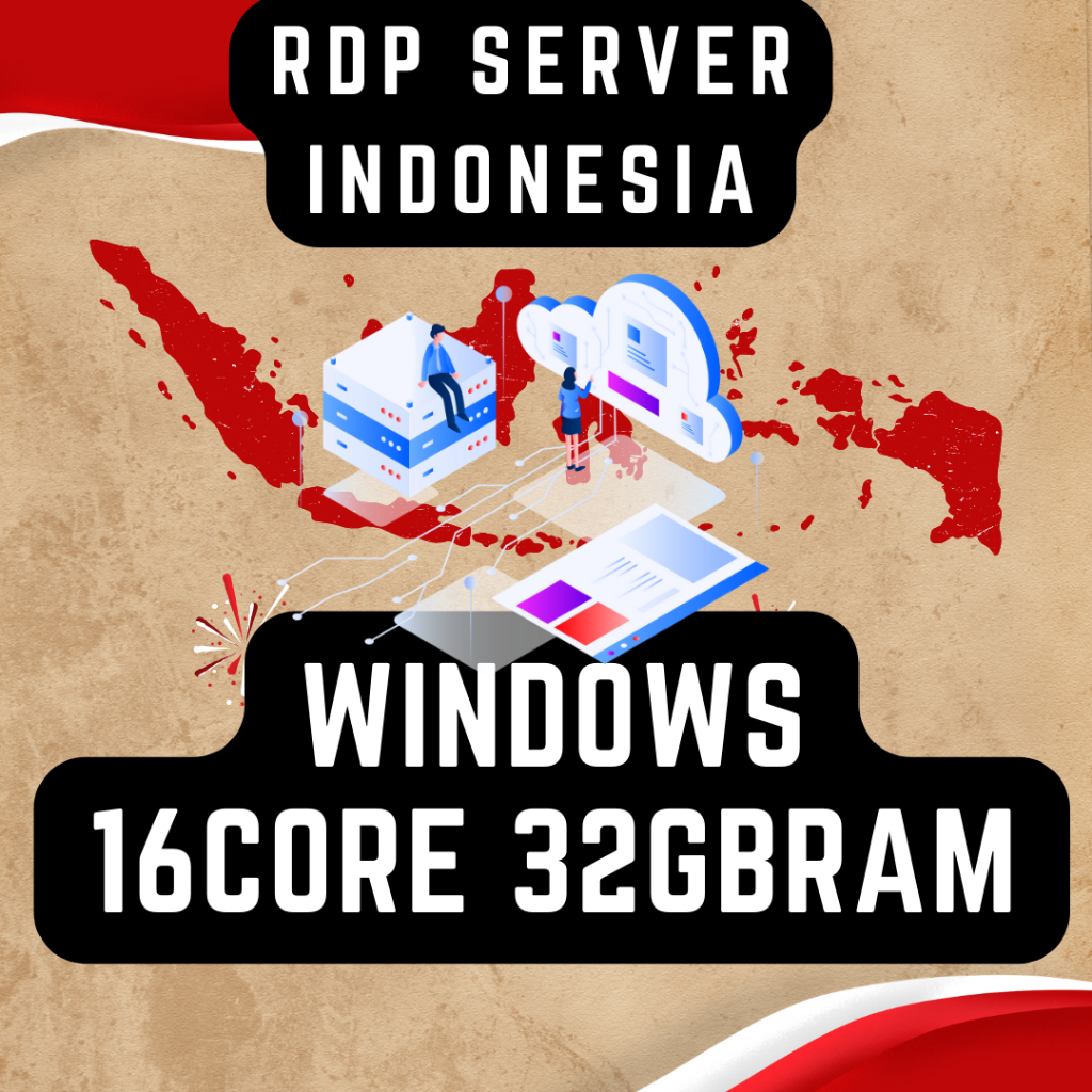 RDP SERVER INDONESIA 1 BULAN FULL GARANSI